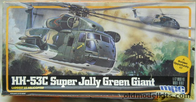 MPC 1/72 HH-53C Super Jolly Green Giant - Son Tay Prison Raid Markings, 1-4401 plastic model kit